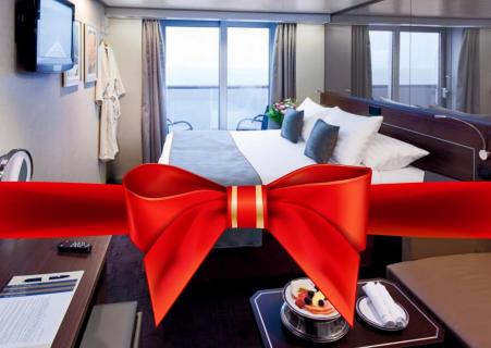 Апгрейд до каюты с Верандой и 3 пакета услуг бесплатно!